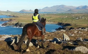 Horse ride on the Dingle Peninsula