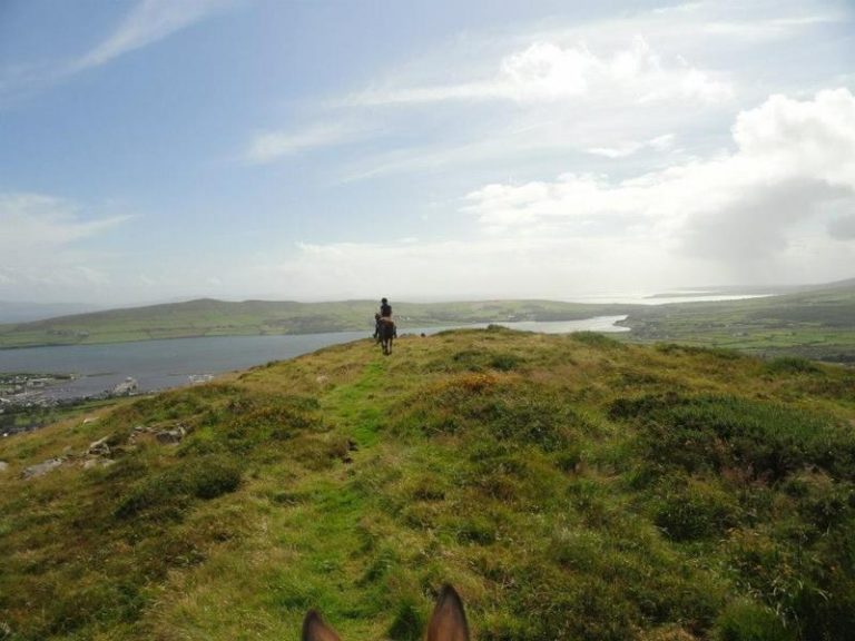 Horse Riding above Dingle, Kerry