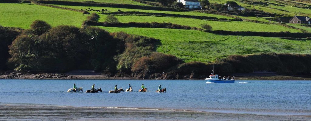 Horse Riding in Dingle Bay
