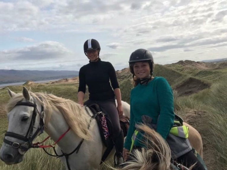 We favour the Irish draught horse and Connemara Ponies